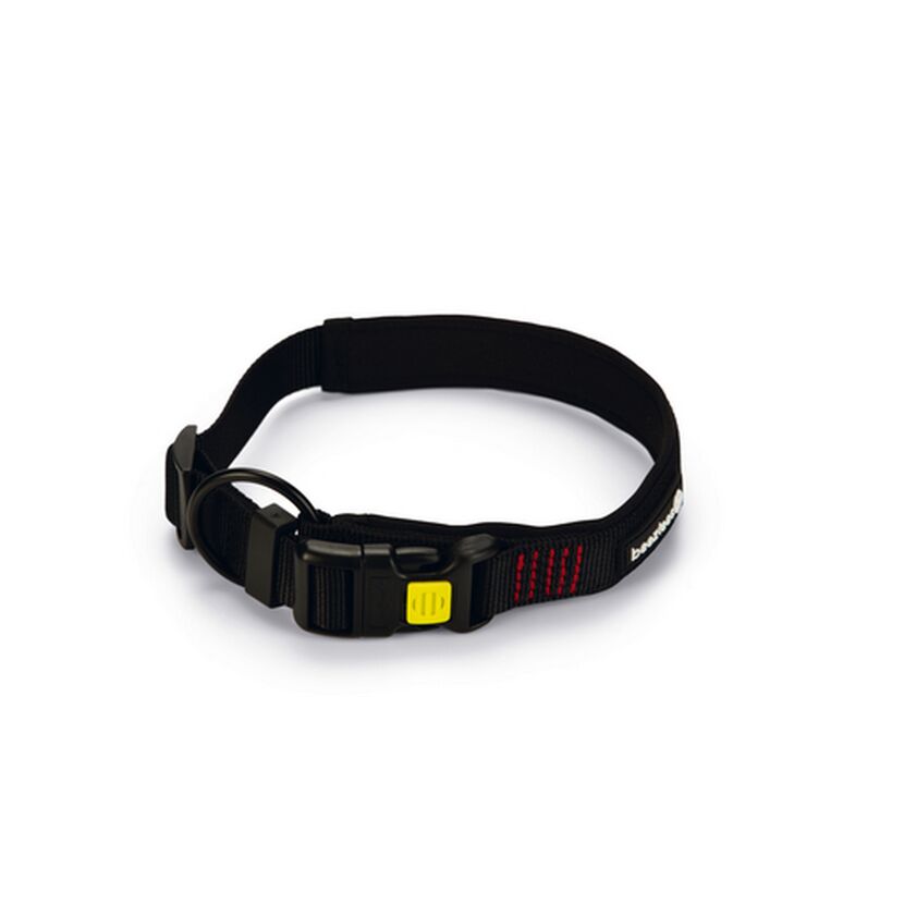 Hundehalsband 'Parinca Premium' schwarz 50-55 x 2,5 cm