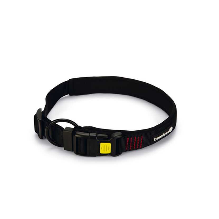 Hundehalsband 'Parinca Premium' schwarz 55-60 x 3 cm