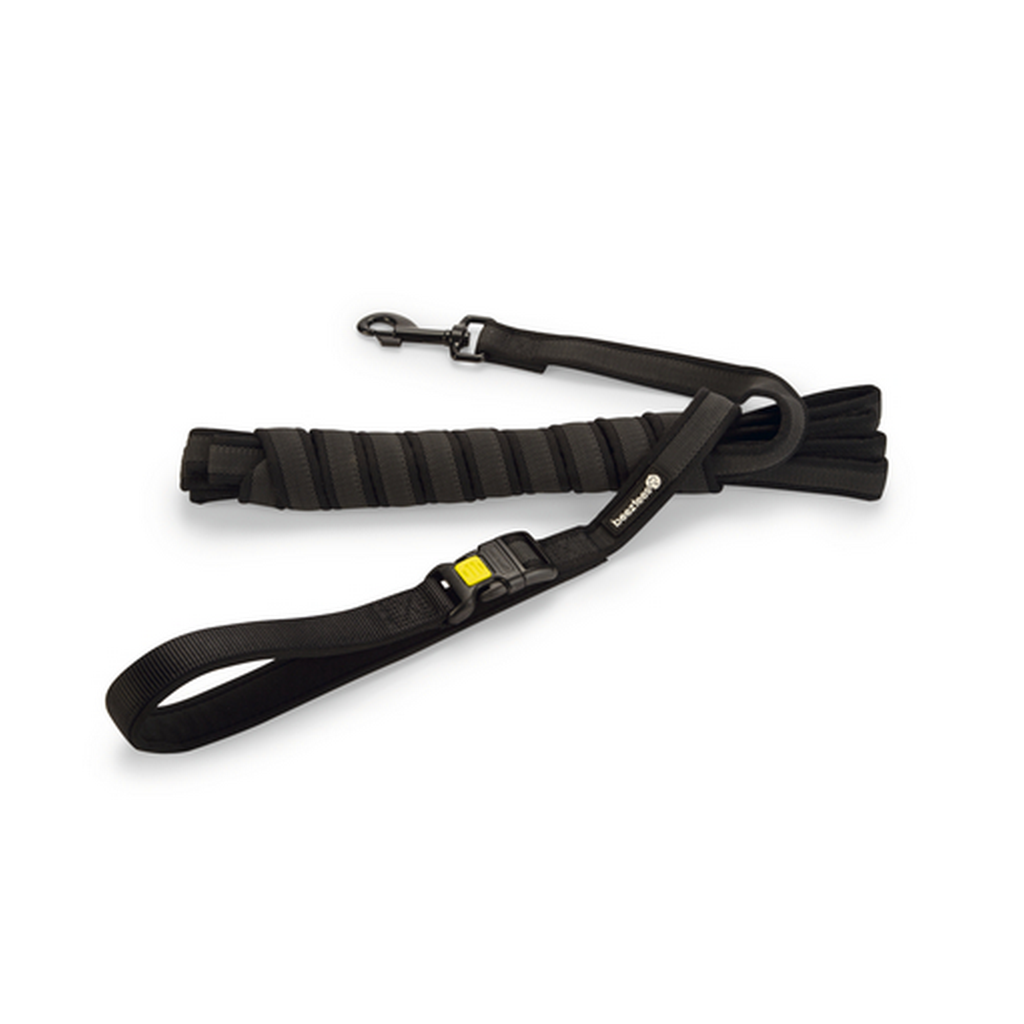 Hundesuchleine 'Parinca Premium' schwarz mit Handschlaufe 5 m