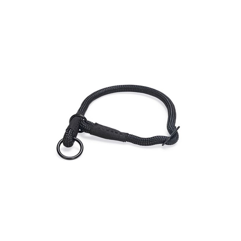 Hundehalsband 'Parinca Premium' schwarz 45 x 1 cm