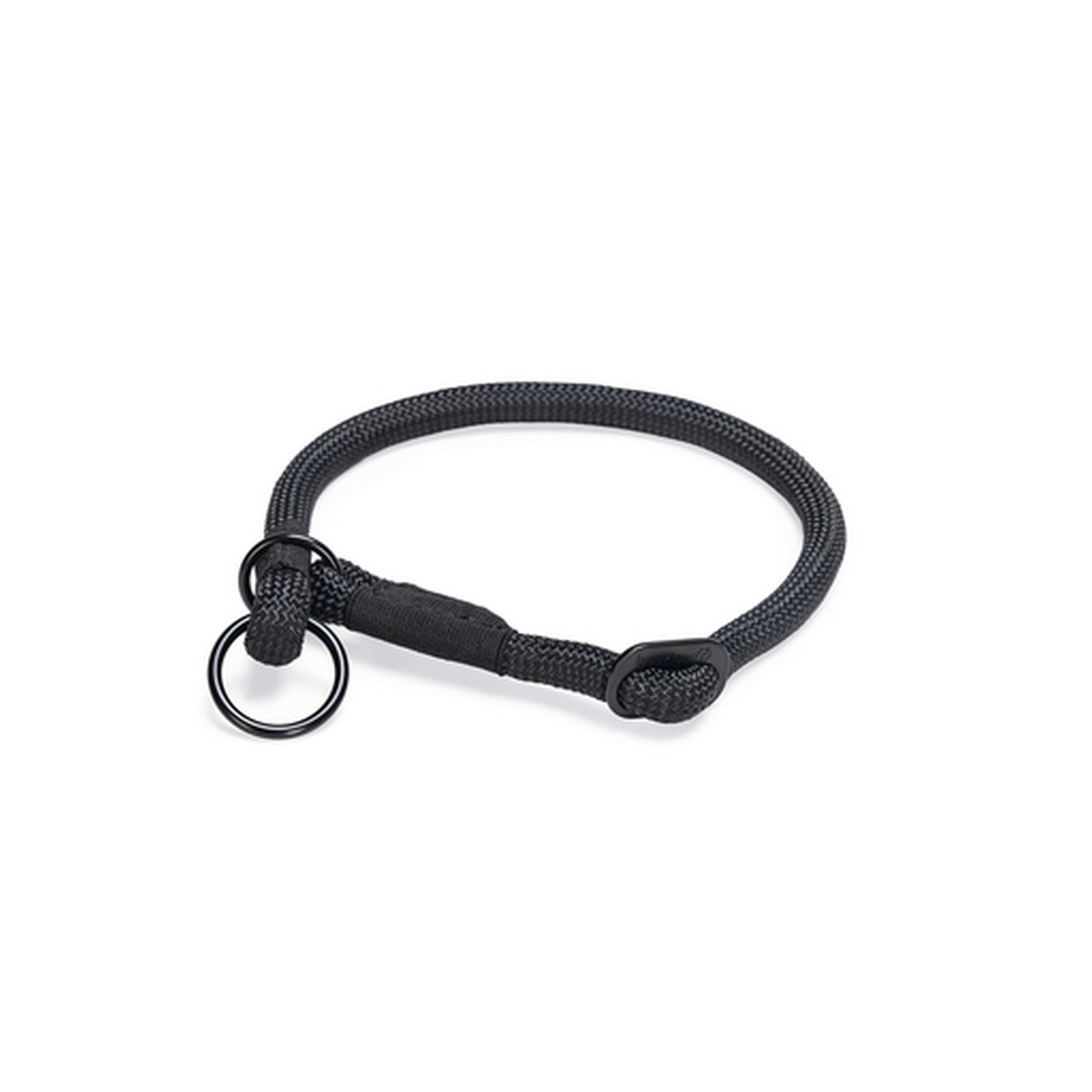 Hundehalsband 'Parinca Premium' schwarz 50 x 1,2 cm