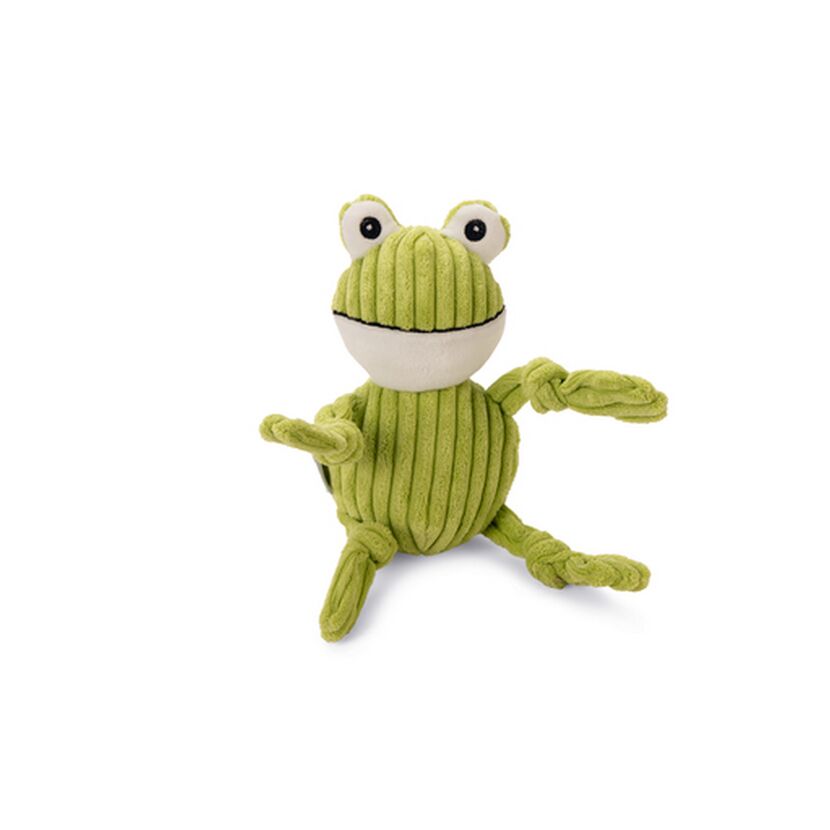 Hundespielzeug Plüschfrosch 'Froggi' grün 30 cm