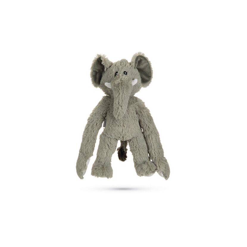 Hundespielzeug Plüschelefant 'James' grau 40 cm