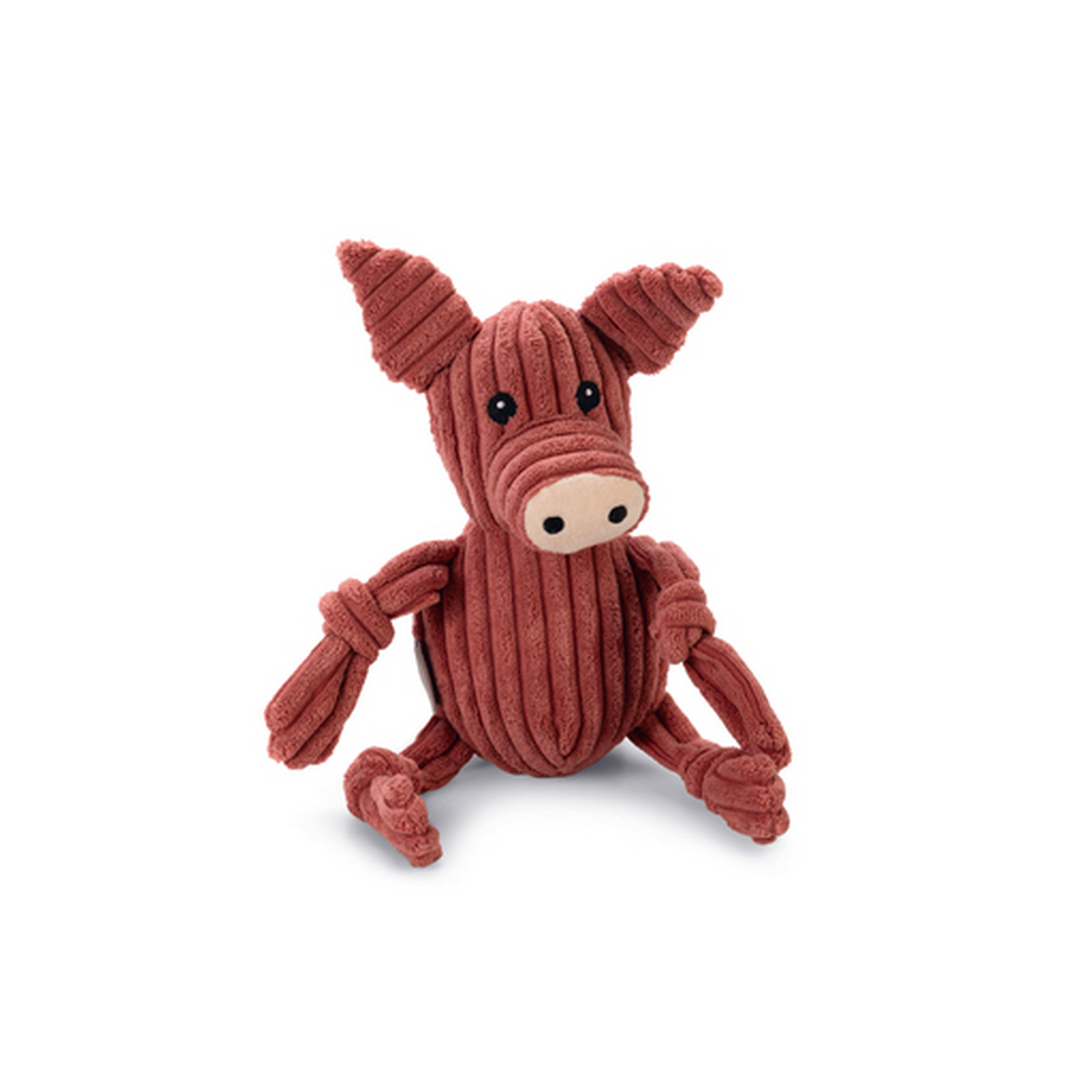 Hundespielzeug Schwein 'Piggy' rosa 33 cm