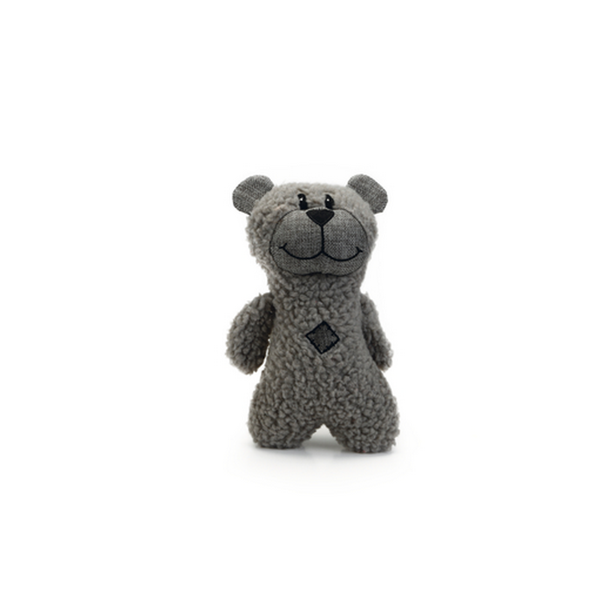 Hundespielzeug 'Boris' grau 23 cm, mit Squeaker