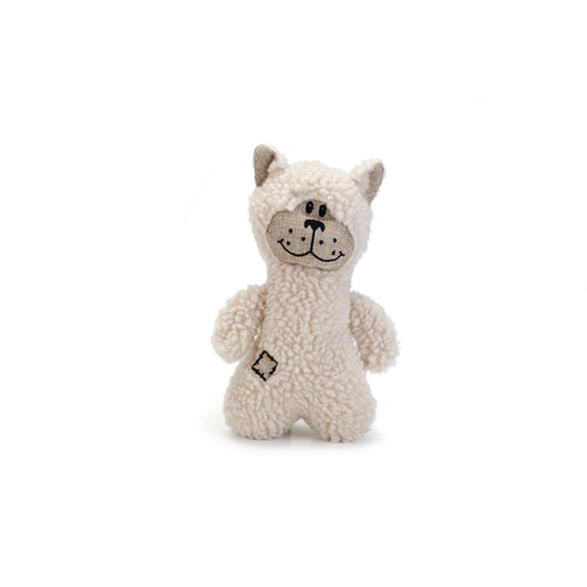 Hundespielzeug 'Wessel' beige 23 cm, mit Squeaker