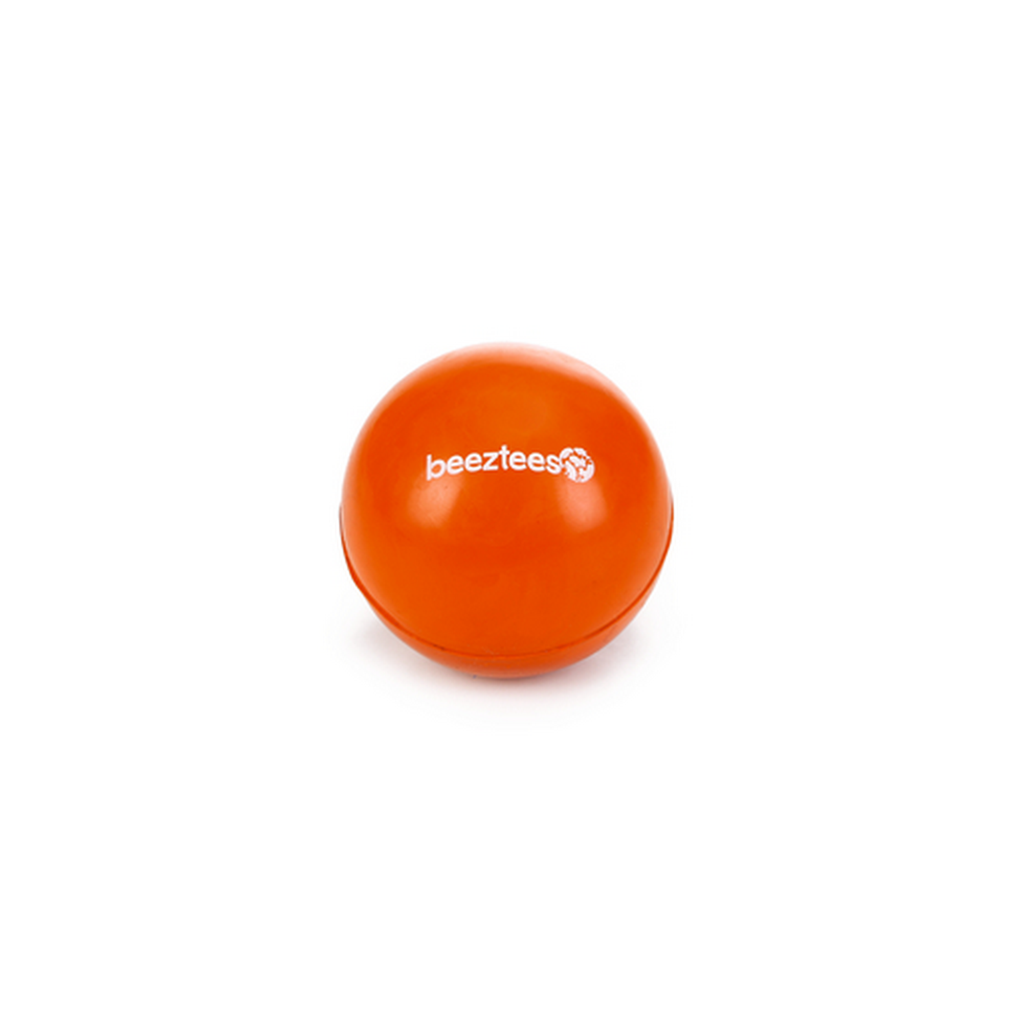 Hundespielzeug Vollgummiball 'Spielball Nr.1' orange Ø 6,5 cm