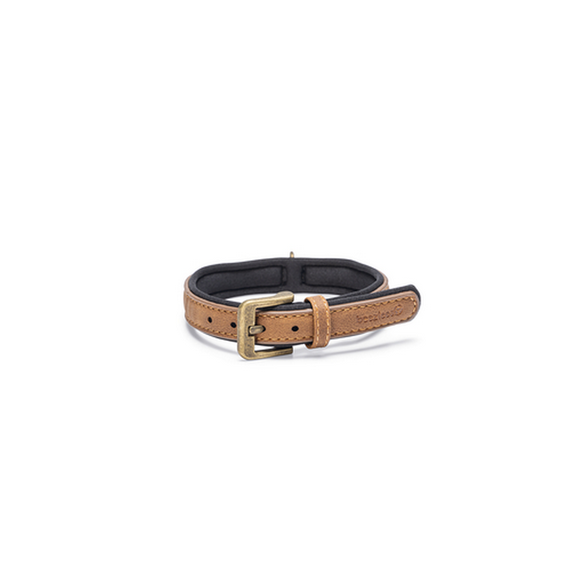 Hundehalsband 'Balacron AX' Kunstleder braun 29-35 x 1,5 cm