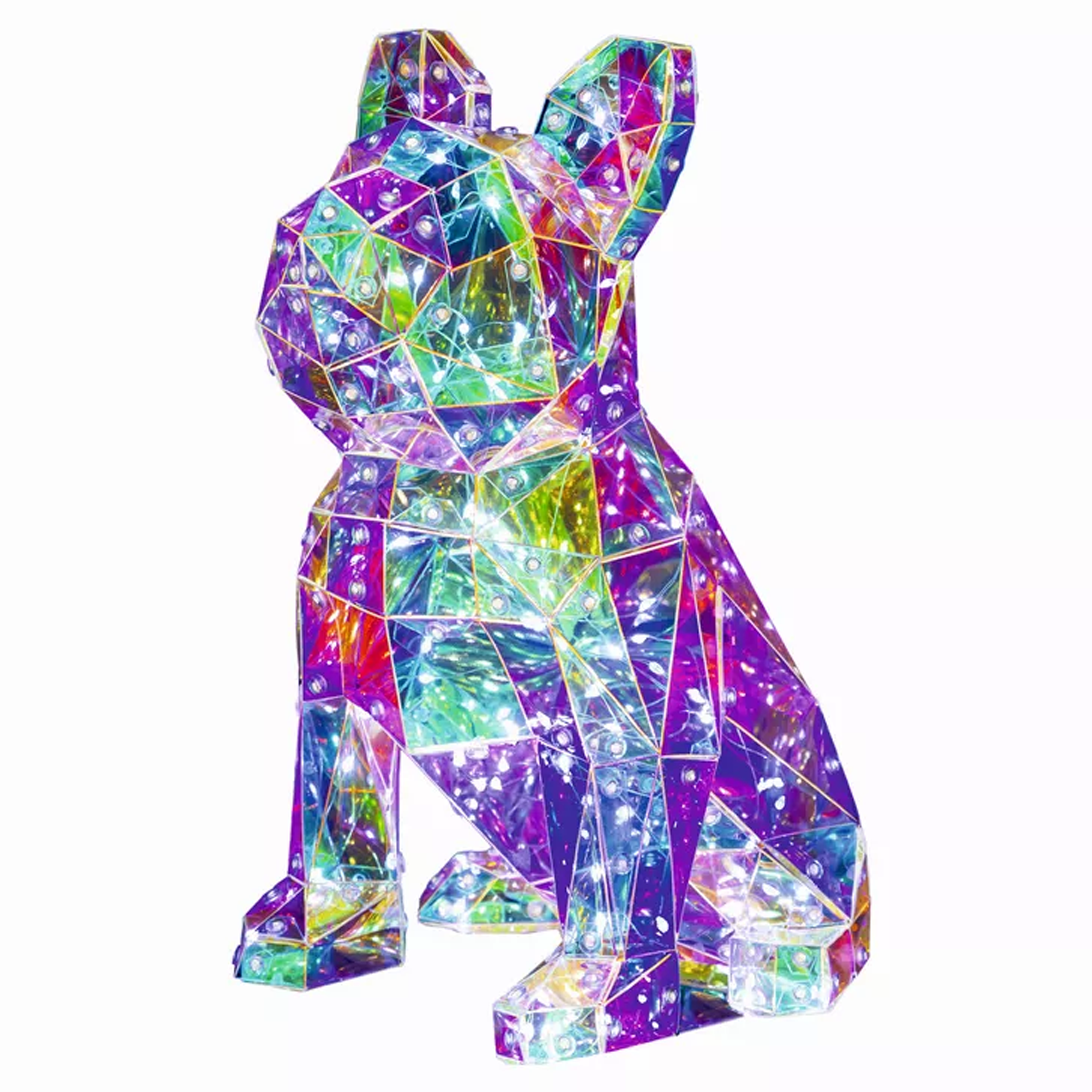 LED-Dekofigur Hund 30 cm
