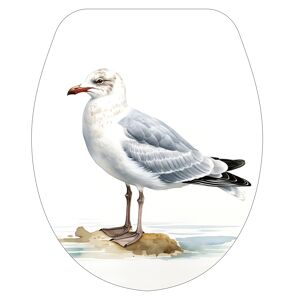 WC-Sitz 'Möwe' mit Absenkautomatik