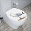 WC-Sitz 'Möwe' mit Absenkautomatik