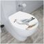 WC-Sitz 'Möwe' mit Absenkautomatik