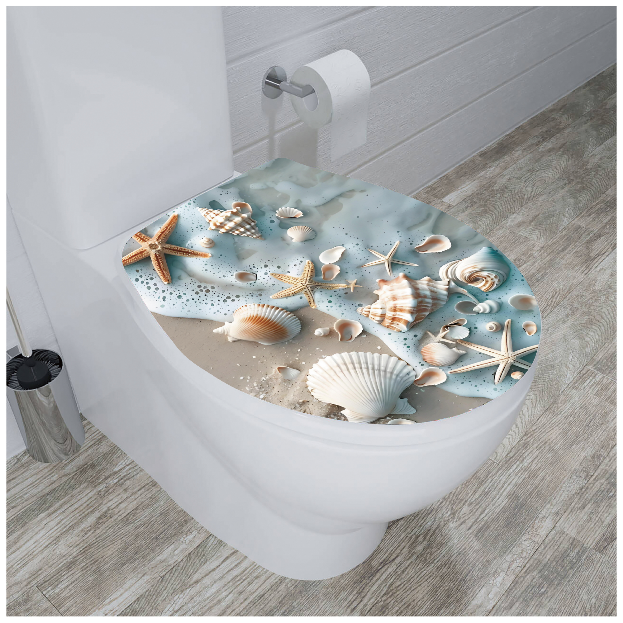 WC-Sitz 'Sand' mit Absenkautomatik