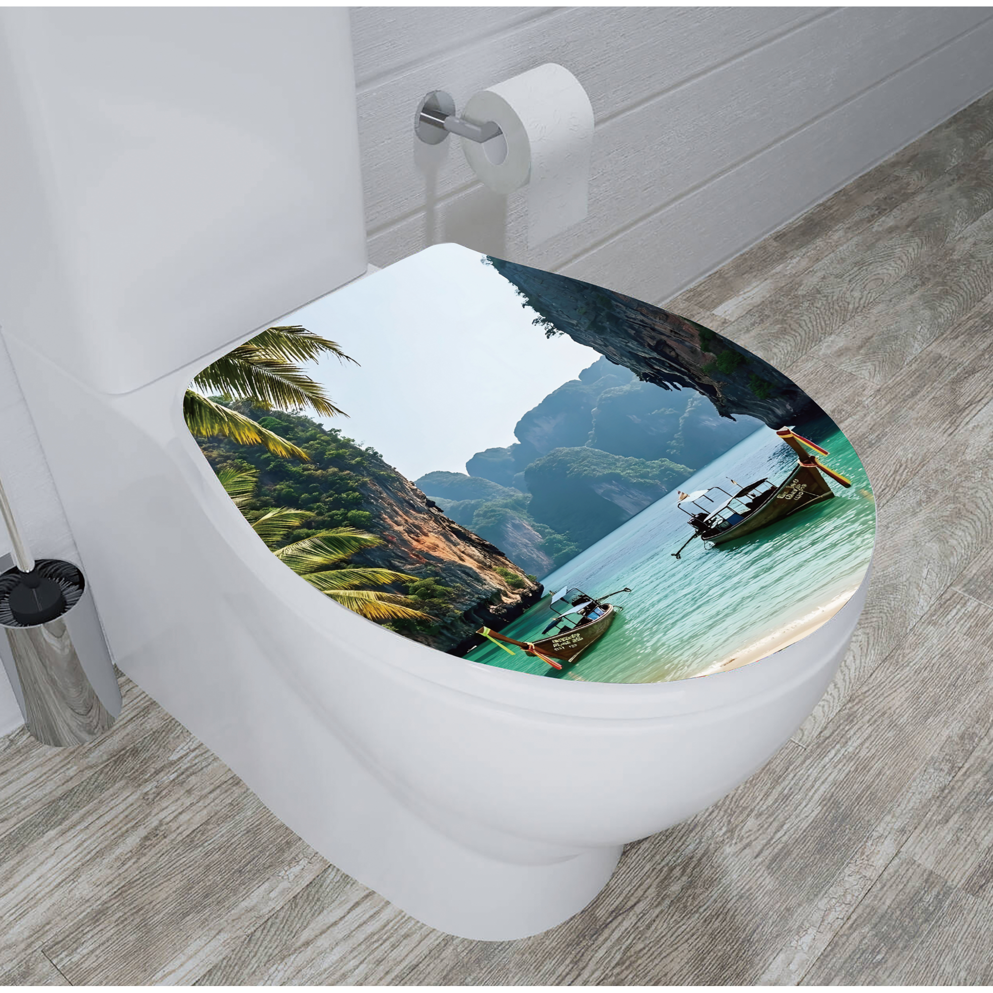 WC-Sitz 'Strand' mit Absenkautomatik