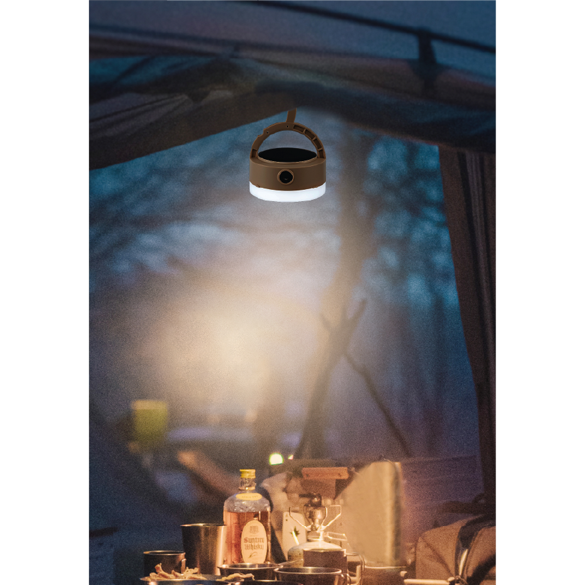 Solar Leuchte multifunktional USB-C, Farbwechsler Ø 12,2 cm