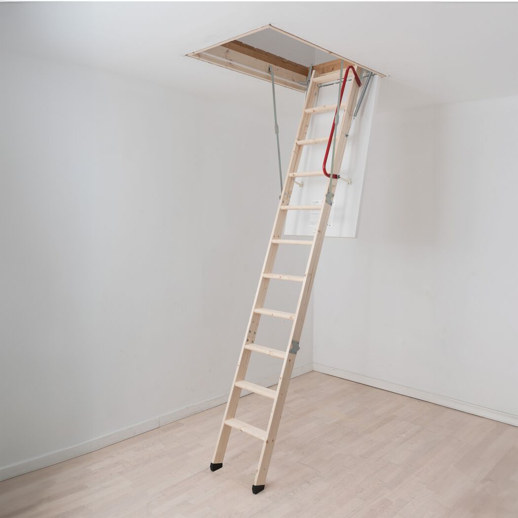 Dachbodentreppe 'Easyloft' Fichte isoliert 120 x 60 cm