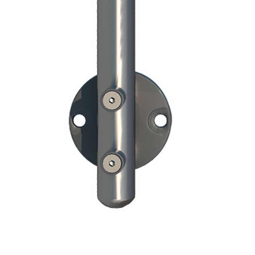 Geländerset 'PS 011' Aluminium 150 cm Bodenmontage