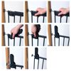 Kindersicherheitsgitter 'Lars' anthrazit 74,4 - 113 cm