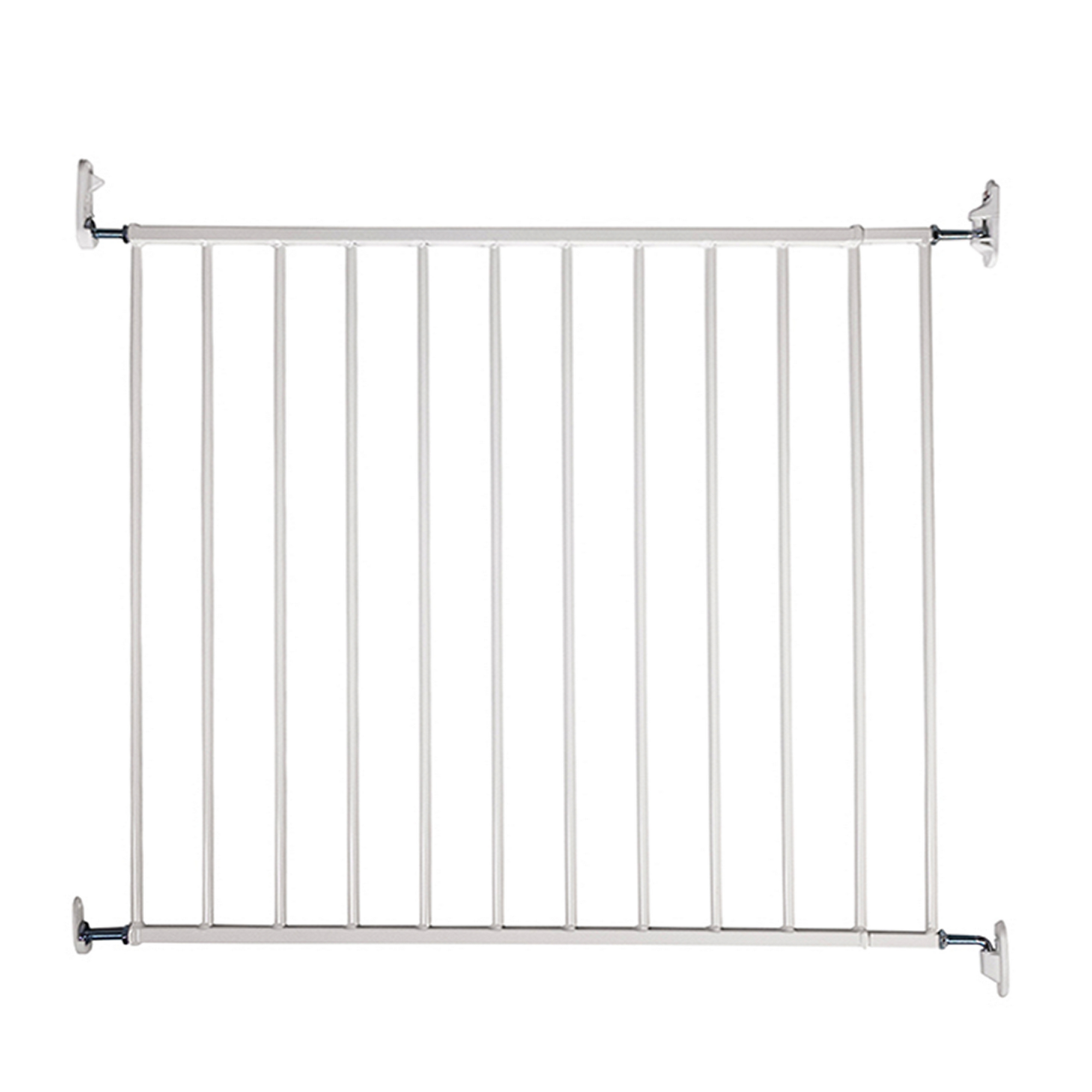 Kindersicherheitsgitter 'Leo' Metall weiß 68 - 84,5 cm