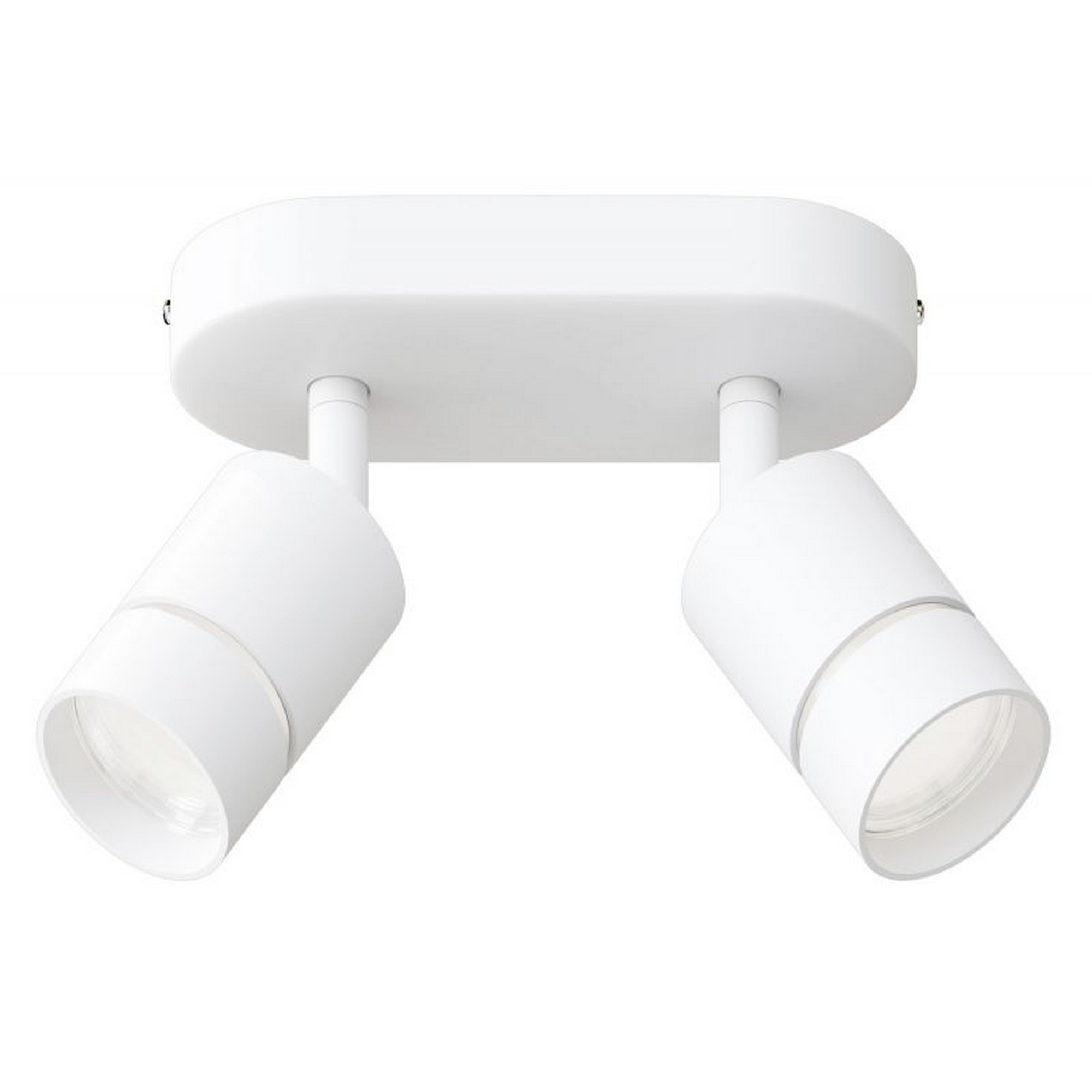 LED-Wohnraumstrahler 'Nalo' 2-flammig weiß