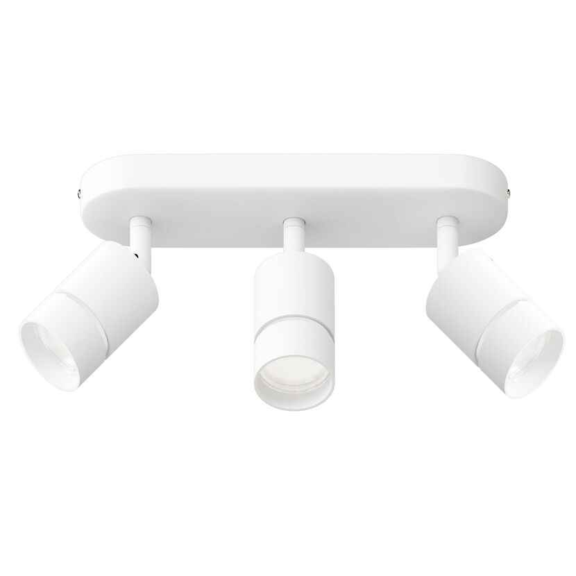 LED-Wohnraumstrahler 'Nalo' 3-flammig weiß