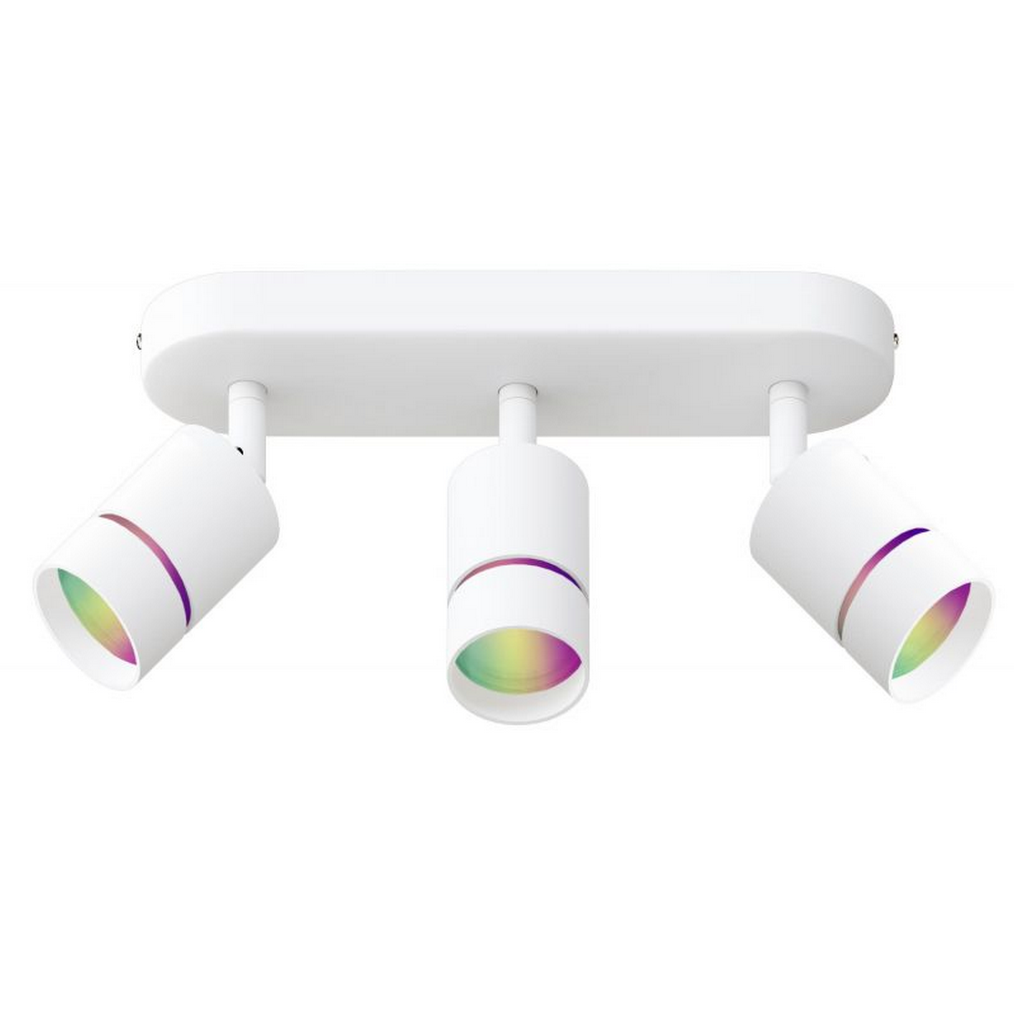 LED-Wohnraumstrahler 'Nalo' 3-flammig weiß