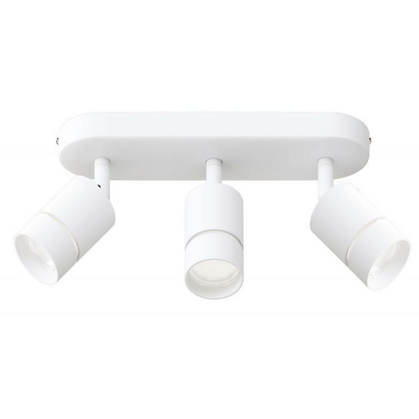 LED-Wohnraumstrahler 'Nalo' 3-flammig weiß