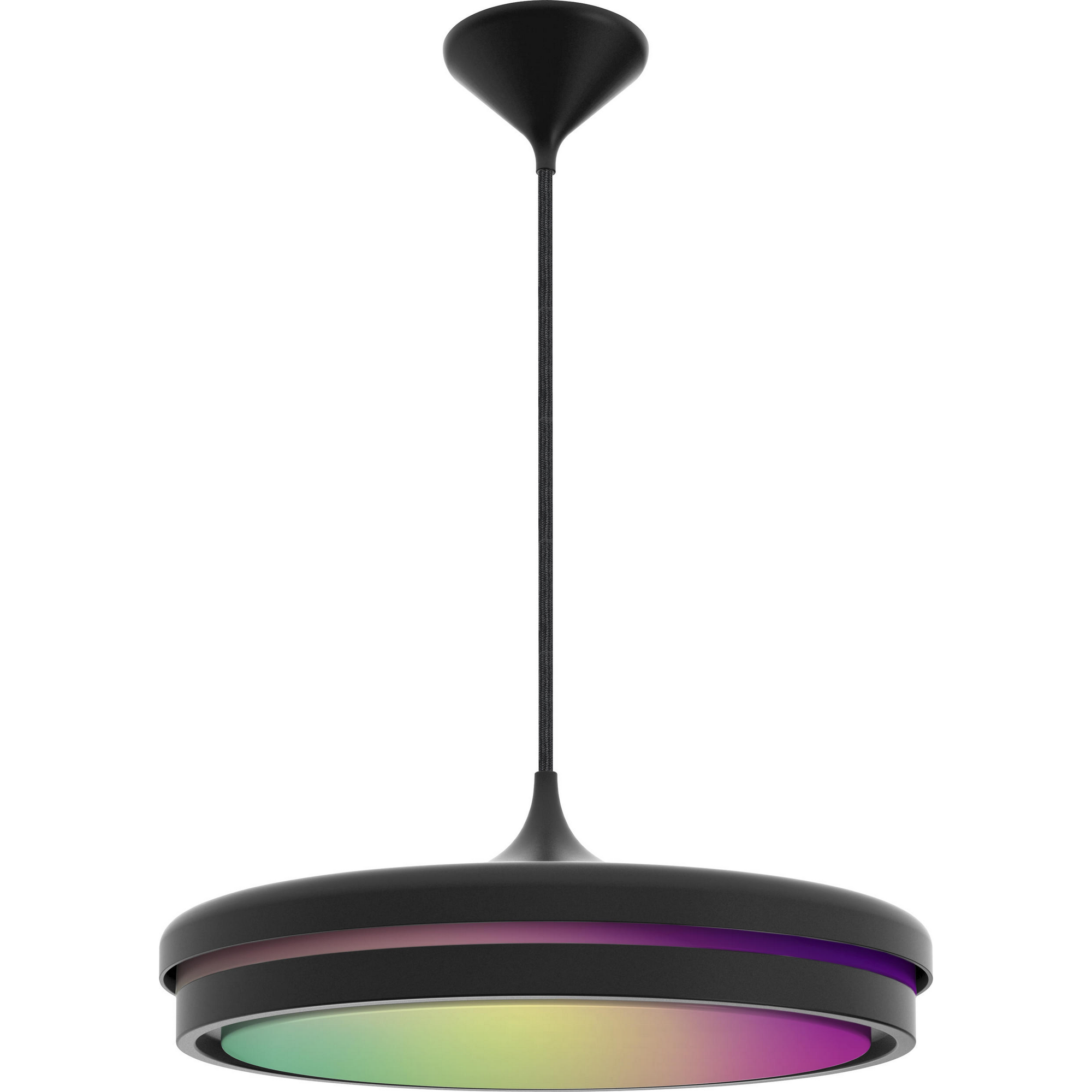 LED-Pendelleuchte 'tint' dimmbar 22 W 2400 lm RGB - tunable white Ø 42 x 1 bis 42 cm