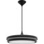 LED-Pendelleuchte 'Kea' schwarz Ø 42 cm