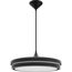 LED-Pendelleuchte 'Kea' schwarz Ø 42 cm