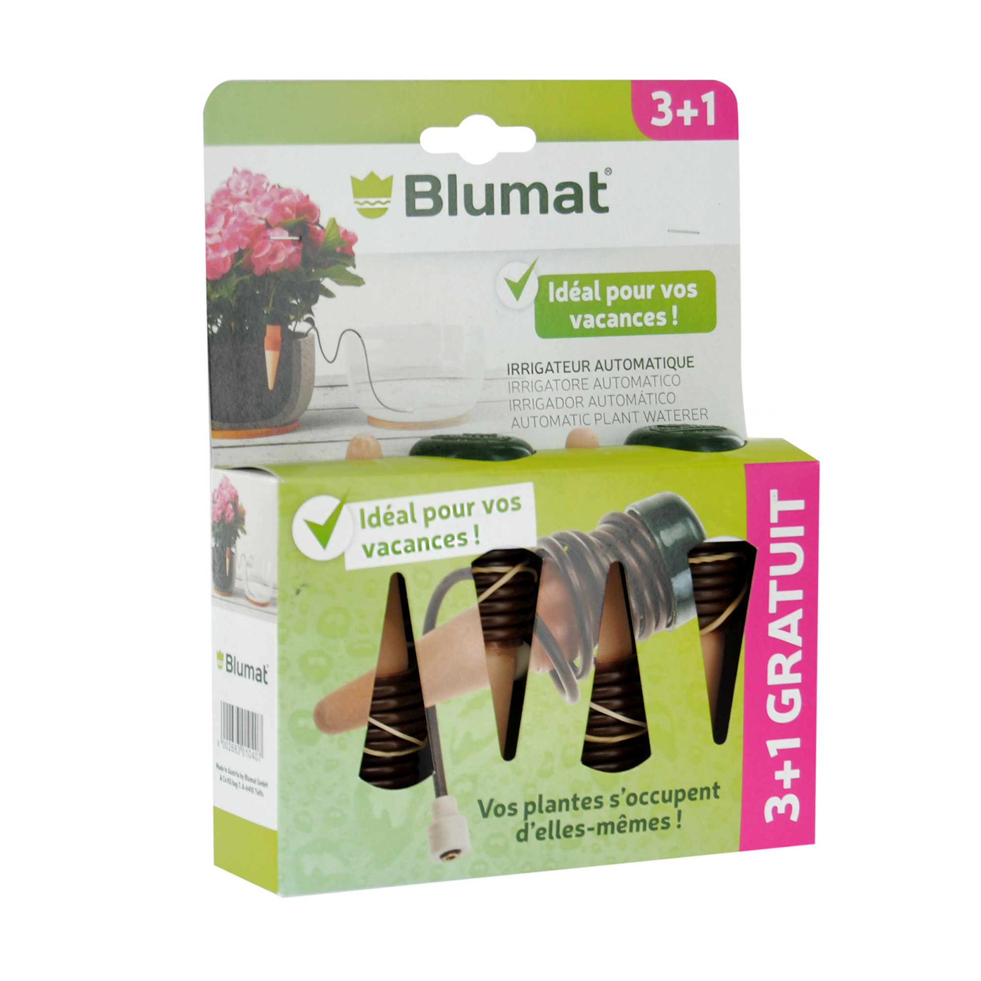 Bewässerunskegel 'Blumat' Ton/Kunststoff 4er-Pack