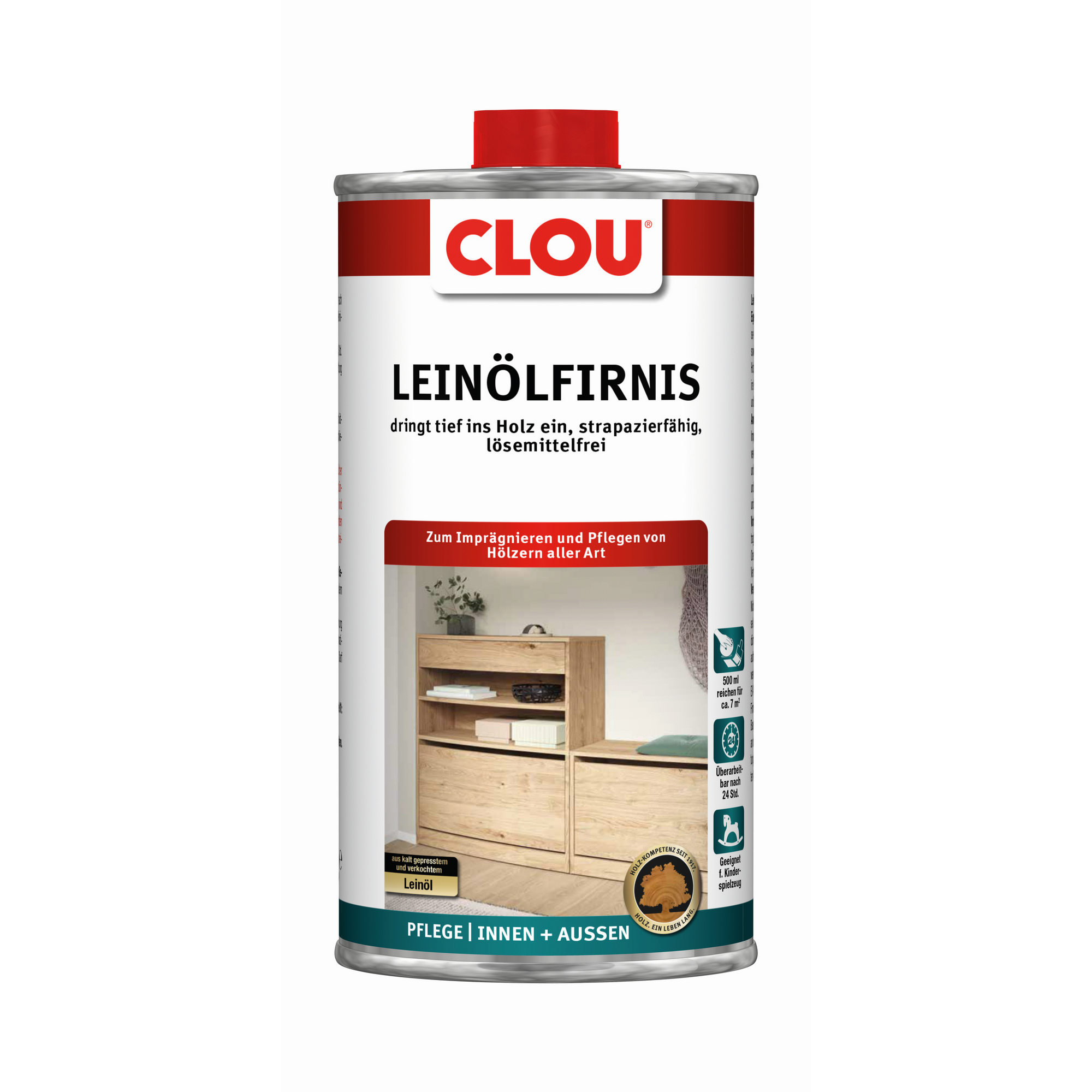 Leinöl-Firnis 500 ml