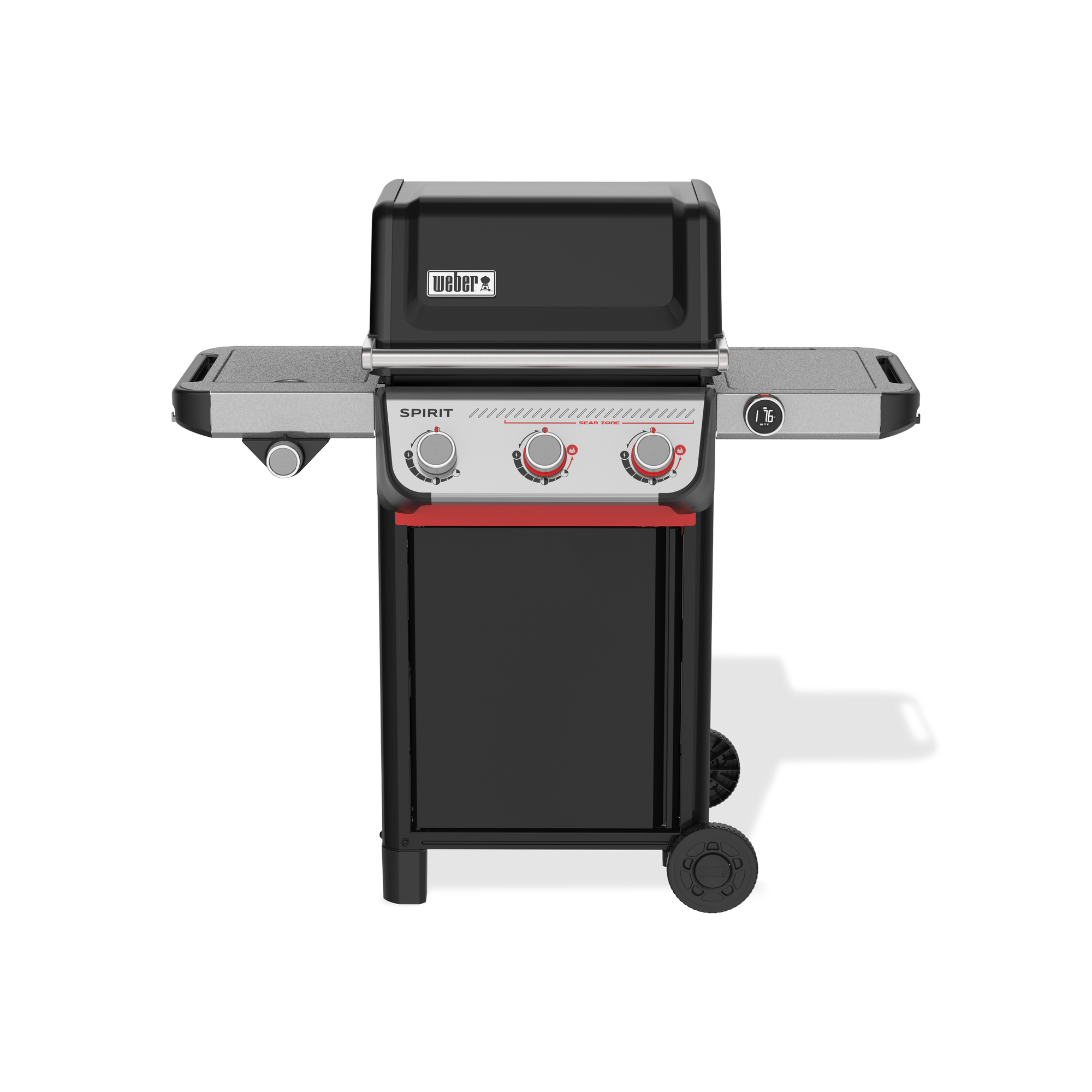 Gasgrill 'Spirit EX-335' schwarz mit Seitenkocher