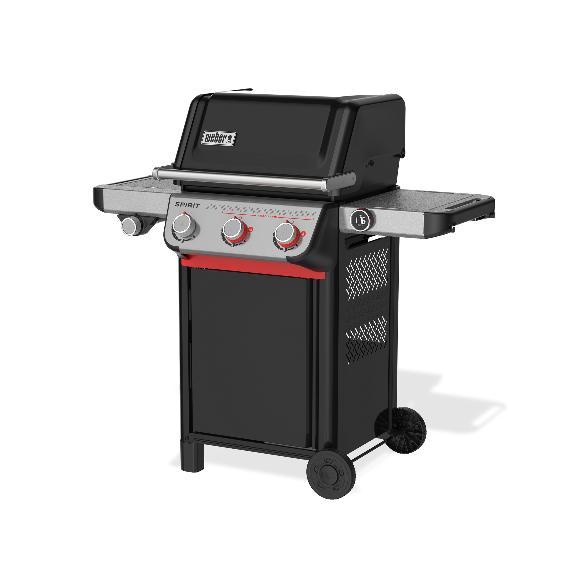 Gasgrill 'Spirit EX-335' schwarz mit Seitenkocher