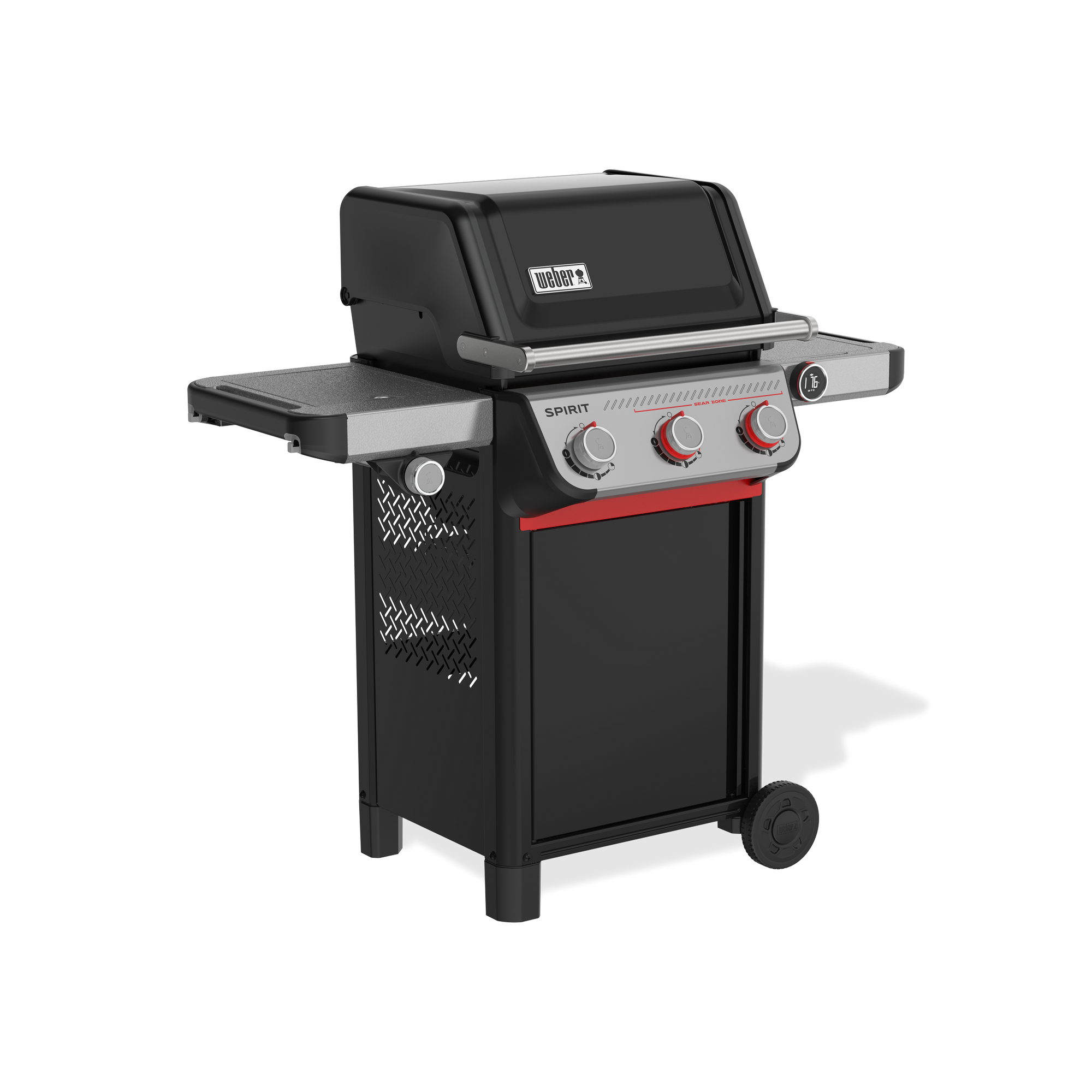 Gasgrill 'Spirit EX-335' schwarz mit Seitenkocher