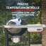 Holzkohlegrill 'Performer Premium Smart' schwarz 121 x 71 x 114 cm