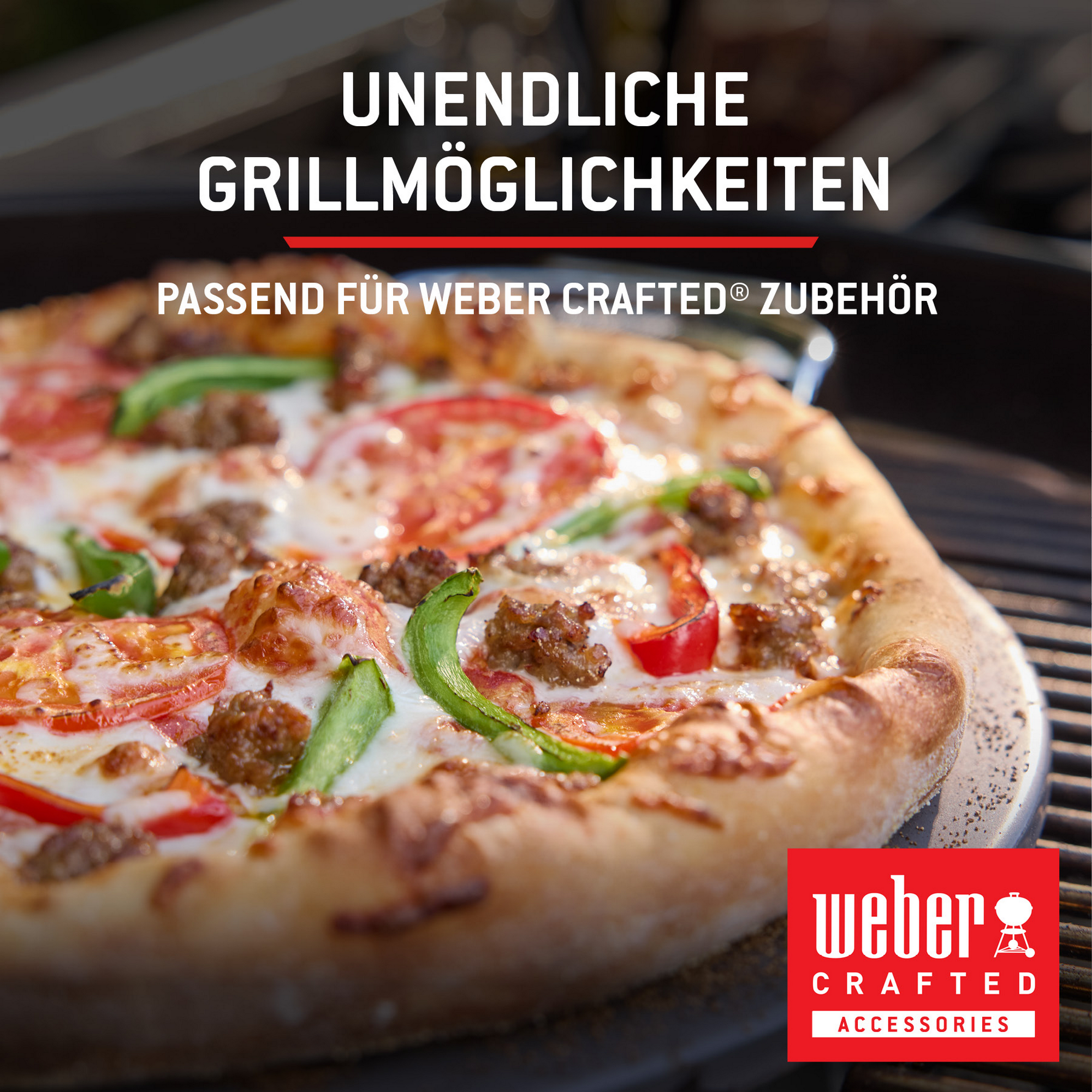 Holzkohlegrill 'Performer Premium Smart' schwarz 121 x 71 x 114 cm