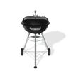 Holzkohlegrill 'Compact Kettle' schwarz 54 x 54 x 88 cm