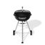 Holzkohlegrill 'Compact Kettle' schwarz 54 x 54 x 88 cm