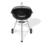 Holzkohlegrill 'Compact Kettle' schwarz 58 x 63 x 94 cm