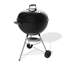 Holzkohlegrill 'Bar-B Kettle' schwarz 58 x 64 x 100 cm