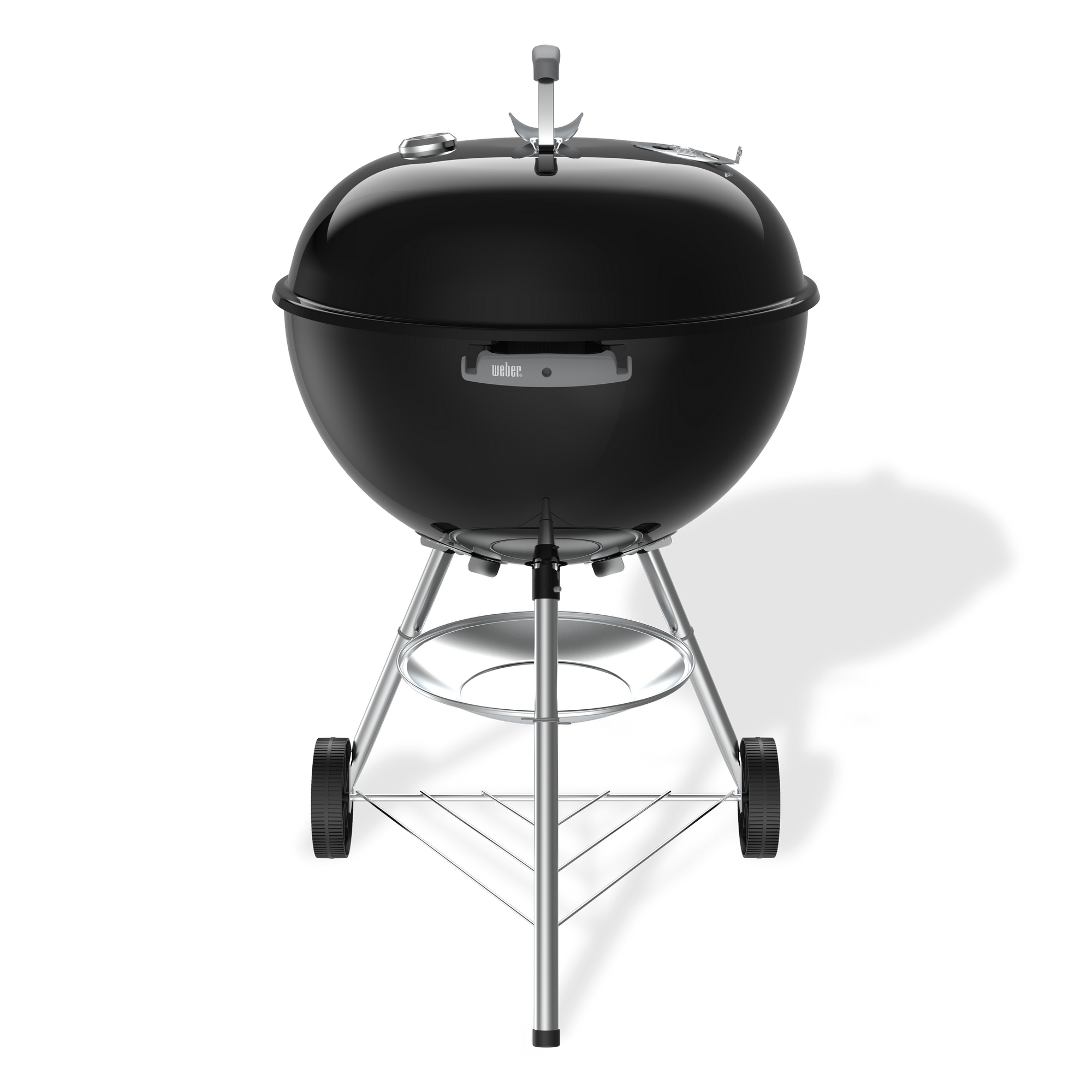 Holzkohlegrill 'Bar-B Kettle' schwarz 58 x 64 x 100 cm
