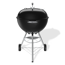 Holzkohlegrill 'Bar-B Kettle' schwarz 58 x 64 x 100 cm