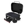 Elektrogrill 'Lumin' schwarz 66 x 48,5 x 30,5 cm