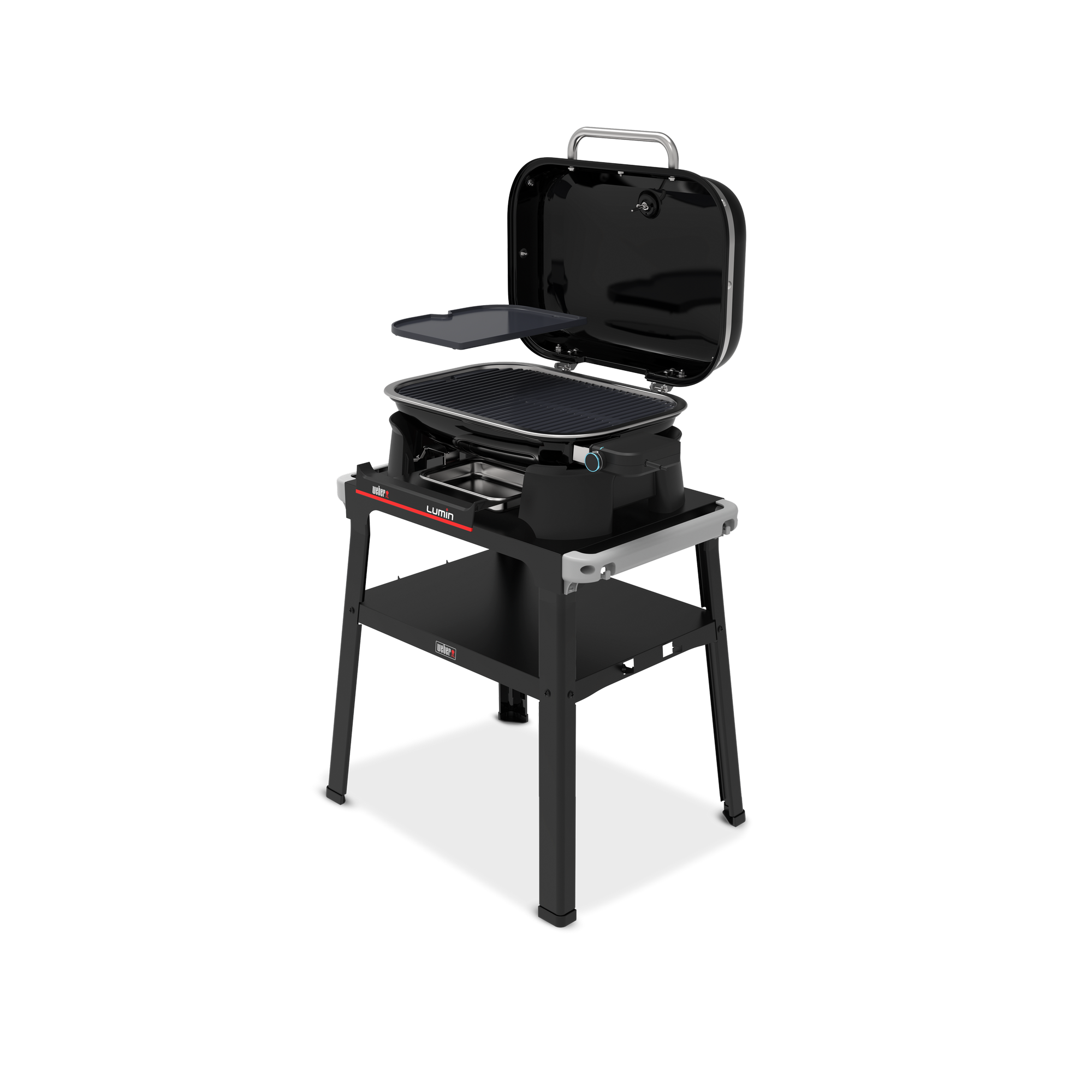 Elektrogrill 'Lumin Compact' schwarz mit Standgestell 71,5 x 54,5 x 99 cm