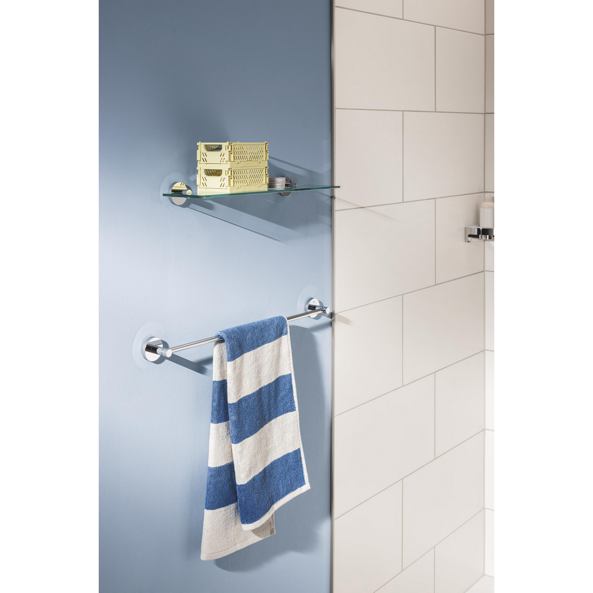 Handtuchhalter 'Start' chromfarben 65,4 cm