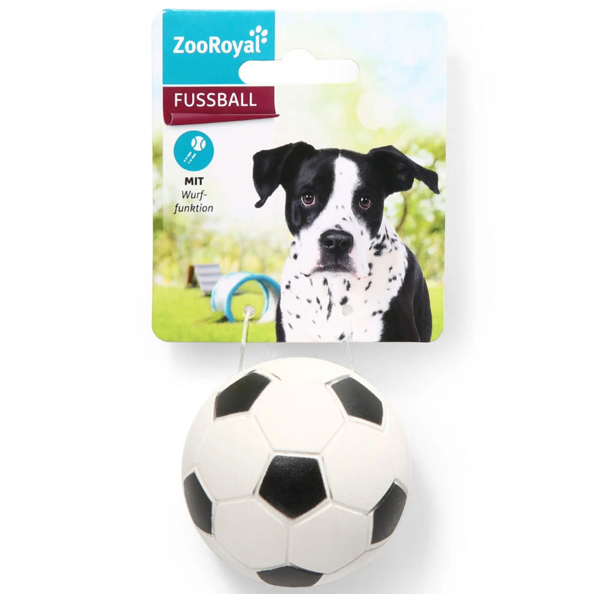 Hundespielzeug Gummi Fussball