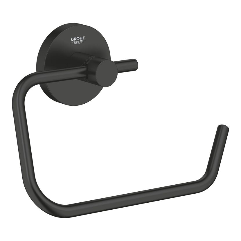 Toilettenpapierhalter 'Start' mattschwarz