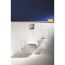 Toilettenpapierhalter 'Start Cube' chromfarben mit Deckel