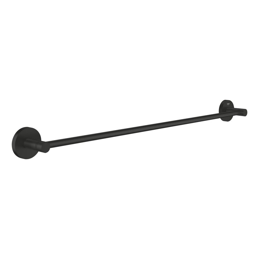 Handuchhalter 'Start' mattschwarz 65,4 cm